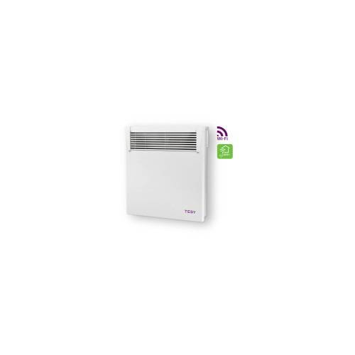 Конвектор TESY HeatЕco Cloud CN 031 050 EI CLOUD W, стенен, с електронно Wi-Fi управление, 500W 